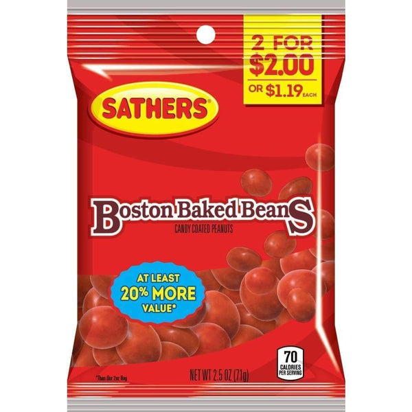 Sathers Boston Baked Beans 2.5 Oz.
